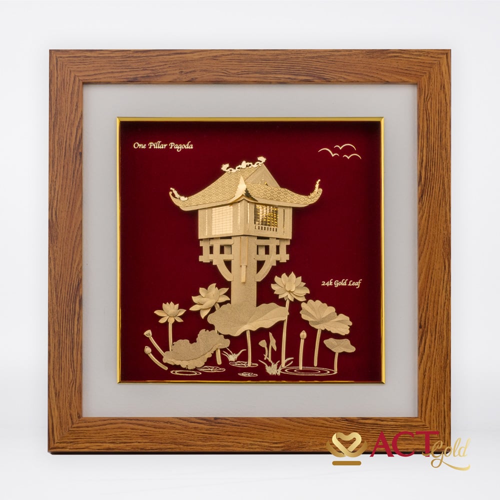 Tranh dát vàng - Quà Tặng Dát Vàng - Công Ty TNHH Q&V